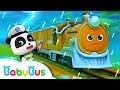 Super Train Delivers the Cargo | Super Panda Rescue Team |  Monster Police Truck | BabyBus