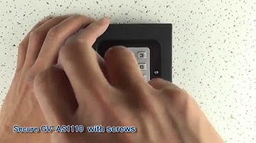 GeoVision - Installing GV-AS1110 with GV-Mount A900