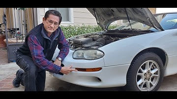 Camaro turn indicator bulb replacement trick