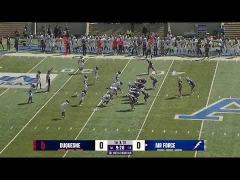 HIGHLIGHTS: Air Force's 34-0 win over Duquesne thumbnail