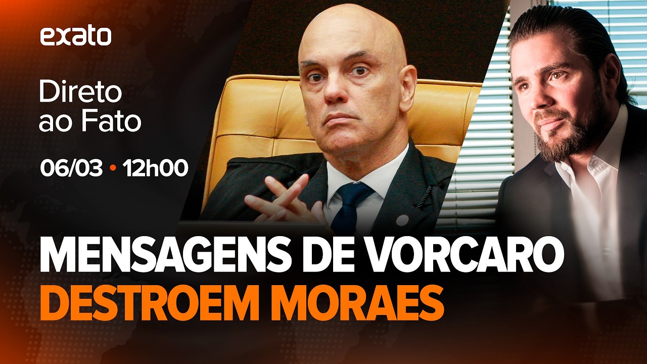 MENSAGENS de Vorcaro DESTROEM Moraes; STF AMPLIA SEGURANÇA à família de Mendonça - REVISTA EXATO