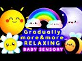 Baby sensory  bedtime calming  infant visual stimulation