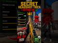 Ump Headshot Trick 😱 2026 | Free Fire Max 💀  #freefire #viral #gaming #shortsfeed #shorts