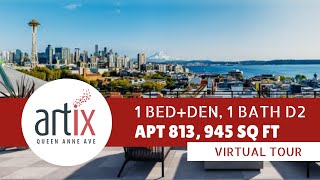 Apartment 810 - 1-bed plus den, 1 bath