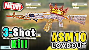 🤯 3 Shot Kill ASM10 Loadout 🤯 Best ASM10 Attachment Mp Ranked 🔥cod tamil ! codm ! codmobile tamil ❣️