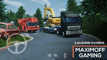 New Update | Landslide Incident | Map 7 | Heavy Machines & Mining Simulator #7