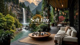 The Ultimate Restful Cabin Jazz Escape by the Stream | Soft Jazz for Deep Calm, Work & Focus screenshot 3