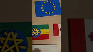 I Made Some More Countries Flags in Lego #lego #flags #legomoc