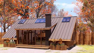 Amazing House With 4 Beds For Big Family ❤️🍁 Possibly the Coziest Tiny House