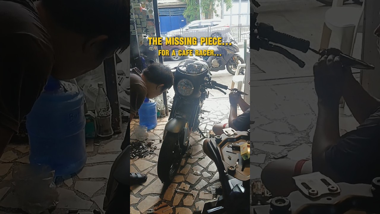 Cafe Racer Build: XSR 155 🏍️ 