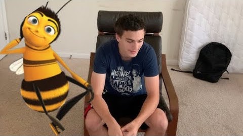 Reading the Bee Movie script but every time I say “bee” I slap myself