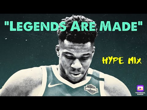 Giannis Antetokounmpo Mix Legends Are Made By Sam Tinnesz