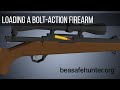 Loading a boltaction firearm