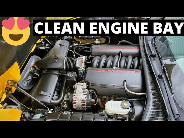 C5 Corvette Engine Bay Cleaning - Youtube