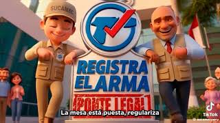 Sucamec registra tu arma.