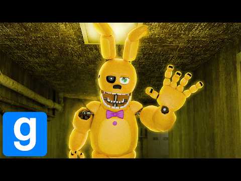 Spring Bonnie became FASTER Than Sprinting Fredbear... | Gmod Hide & Seek