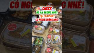 #1 - Đồ ăn Fujimart - Bún gạo xào sate và mực chiên sốt phomai