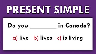 Present Simple | Grammar Test