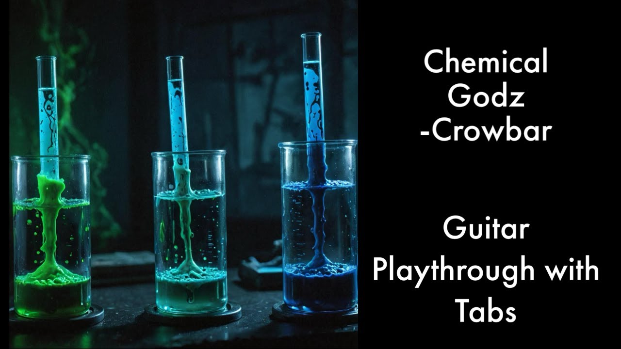 Crowbar - Chemical Godz (Guitar Playthrough with Tabs)