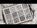 12 zentangle patterns  12 doodle patterns  zentangle patterns  mandala patterns