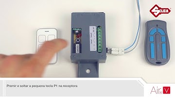 programe radio controlo AVIDSEN® com Silca Air4 V, V Plus, F, or L IB