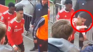 Ronaldo schlägt Fan Handy aus der Hand! Polizei ermittelt!