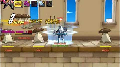 [Elsword] EVE Code Nemesis Skills COMBO