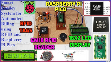 Smart Trolley System for Automated Billing using RFID and Raspberry Pi Pico