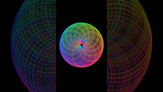 Mesmerizing Python Turtle Art 🌈✨ #shorts #coding