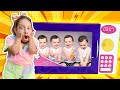 MC Divertida Finge Brincar com Microondas Mágico de Brinquedo | Pretend Play with Toy Microwave