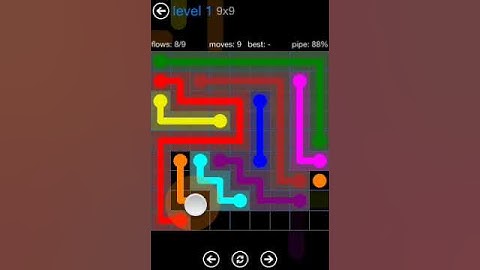 Flow Free 9x9 Level 1 walkthrough Bonus Pack