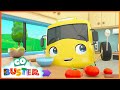 NEW! Cooking Disaster - What's For Dinner Buster? | Go Buster | Baby Cartoons | Kids Videos