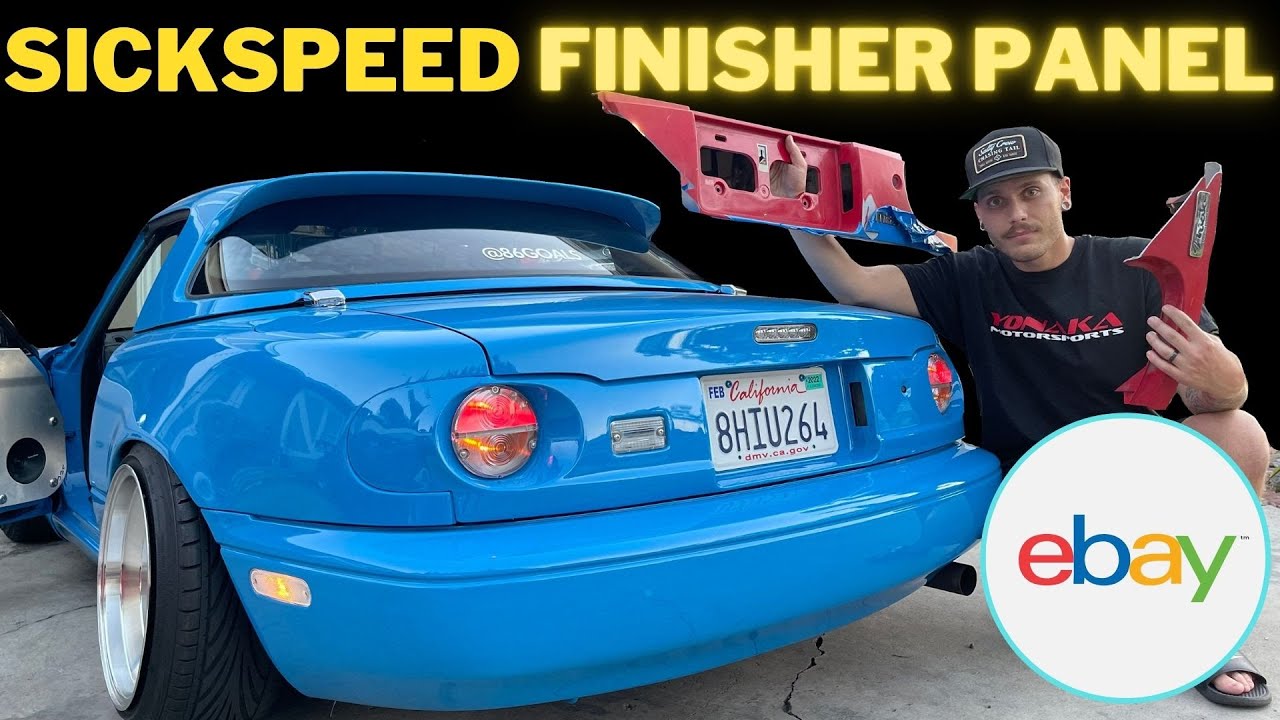 Best EBay Part for Miata! (Sickspeed Retro Rear End GV Panel)