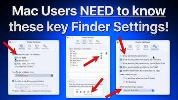 Mac Users NEED to know these Finder Settings in macOS!