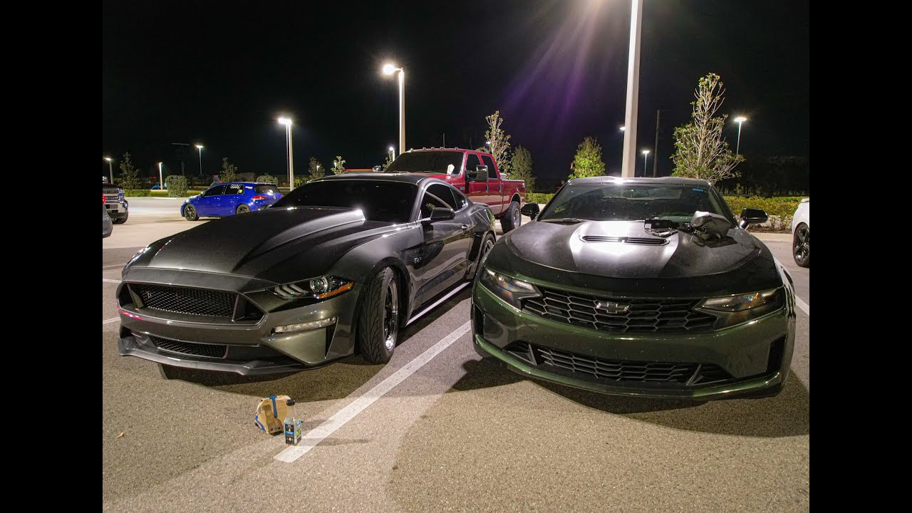 2020 FBO Camaro LT1 vs 2020 FBO CJ Mustang Both Auto
