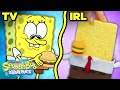 How to Use a Krabby Patty IRL! 🍔 SpongeBob