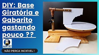 How to Make a Turntable to Make Cement Vases and Earn Money