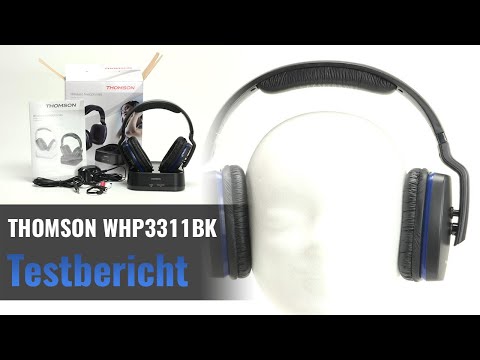 THOMSON WHP3311BK im Test - Sehr günstiger Funkkopfhörer