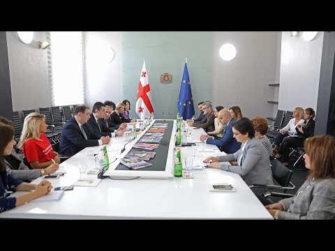 შეხვედრა განათლების სამინისტროს თანამშრომლებთან