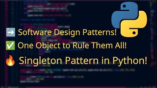 ➡️ Singleton Pattern in Python: The Secret Behind Game Managers!
