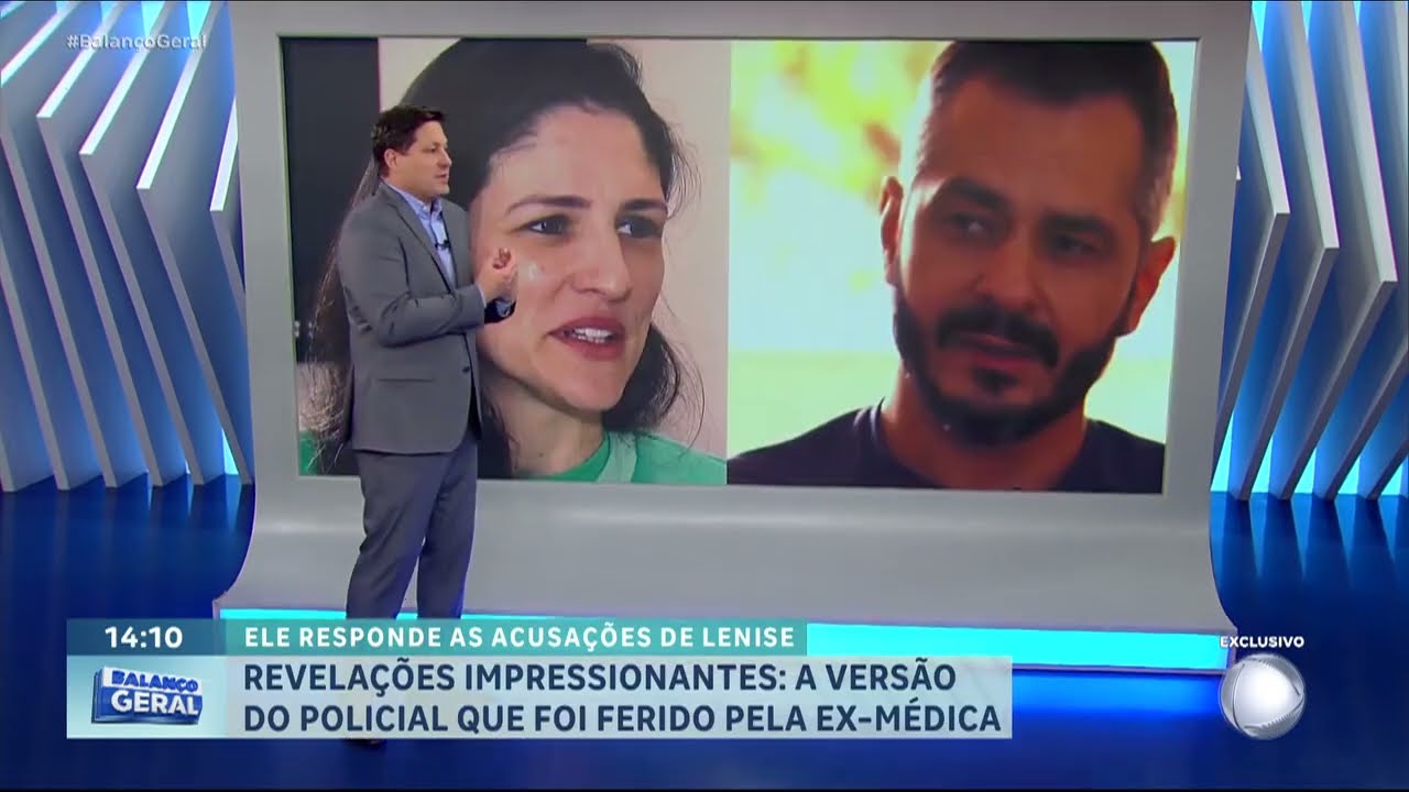 Exclusivo! Policial que foi ferido pela ex médica faz revelações impressionantes | BALANÇO GERAL