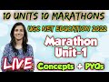 Marathon1 unit1  educational studies ugc net educationset  ugc net 2022  inculcate learning 