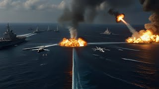 7 minutes ago ! American fighter jets attack Russian aircraft carrier - Arma 3