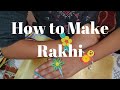 How to make Rakhi at home for kids with Quilling paper | Raksha Bandhan | Tutorial