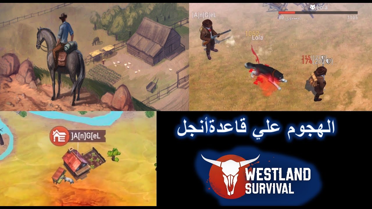 Westland Survival -  الهجوم علي قاعدة أنجل / Raid on Angel base