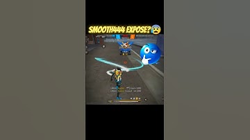 Smooth444 Expose?😱Is It AIMBOT?😰#shorts #smooth444 #freefire #nonstopgaming