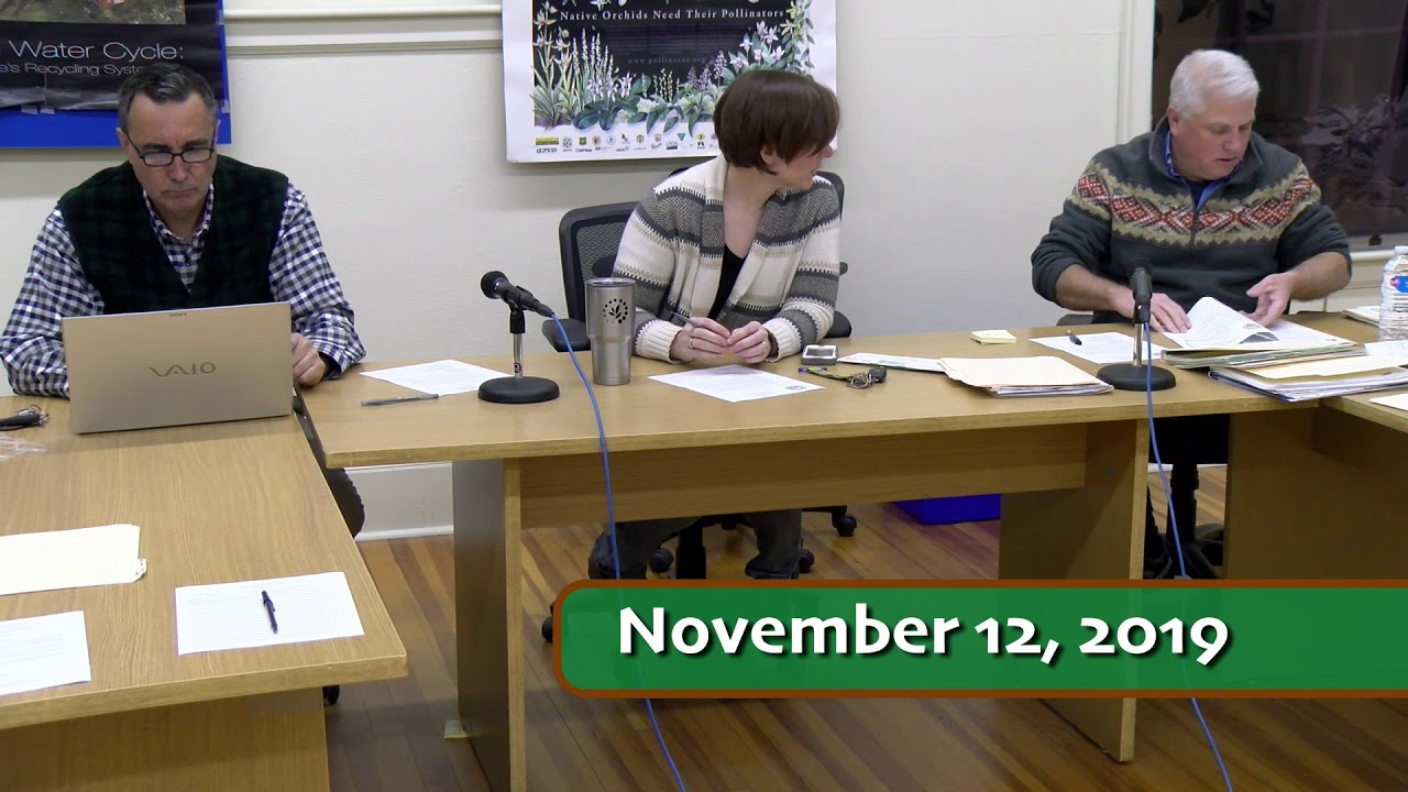 GRANBY MA Conservation Commission 111219 YouTube