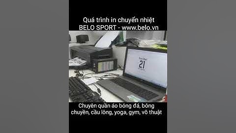 Hướng dẫn in áo bóng đá bằng phương pháp in chuyển nhiệt