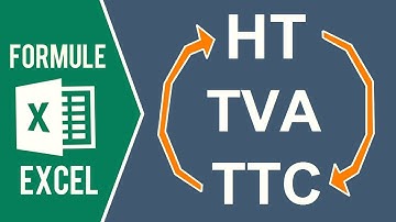 EXCEL - CALCUL DE LA TVA (Retrouver les montants HT et TTC)