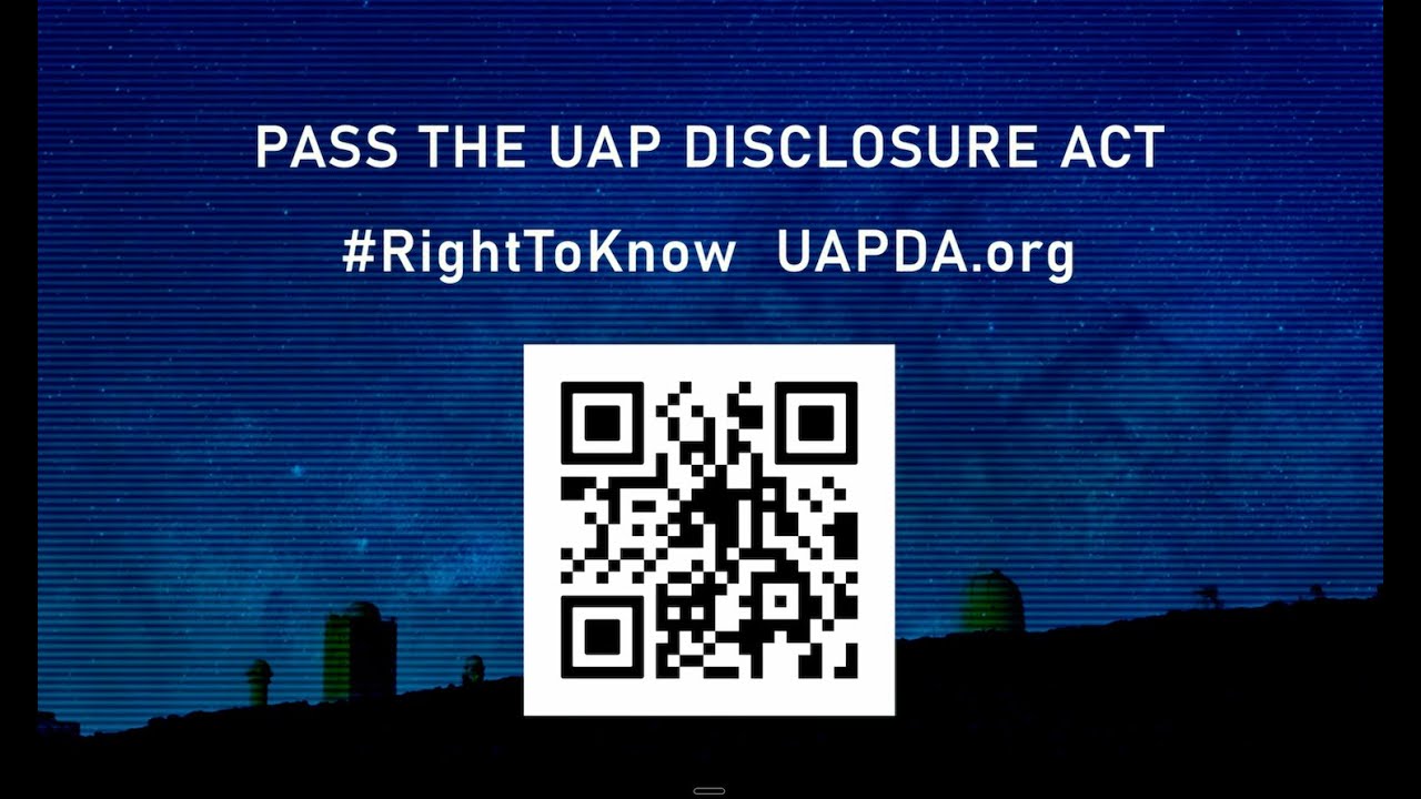 End UAP Secrecy: Support the UAP Disclosure Act Today